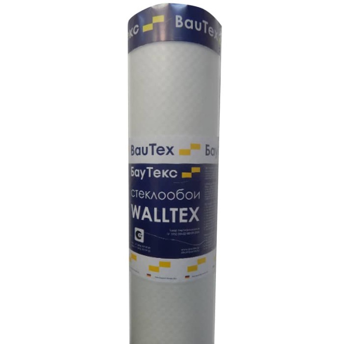 Стеклообои Walltex W-16 Рогожка средняя, 1*25 м