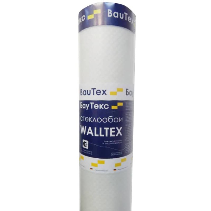 Стеклообои Walltex W-50 Рогожка крупная, 1*25 м