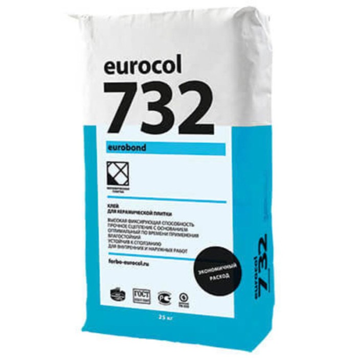 Клей для плитки Forbo Eurocol 732 Eurobond, 25 кг