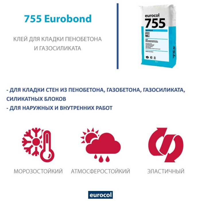 Клей Forbo Eurocol 755 Eurobond, 25 кг