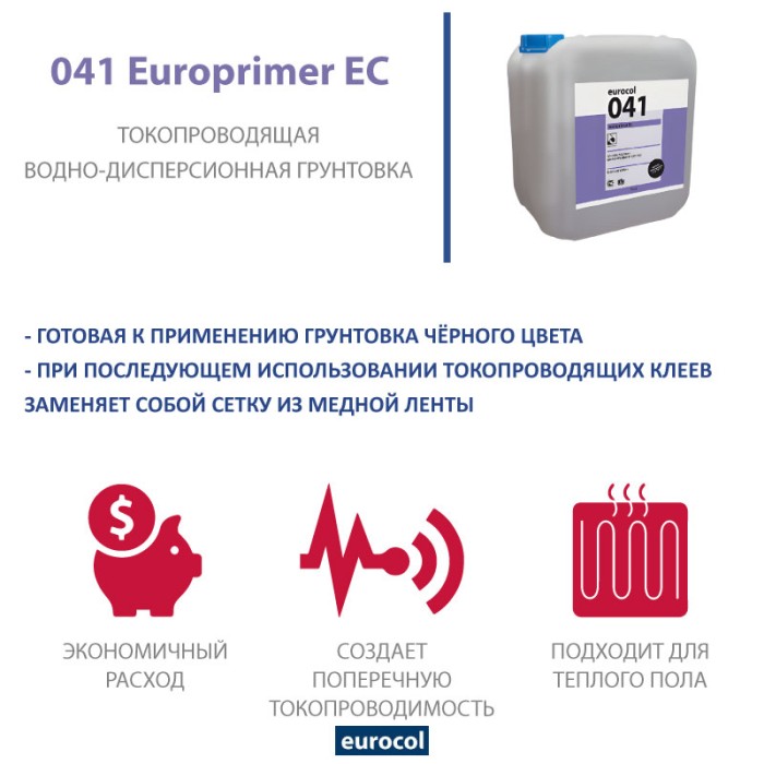 Грунтовка Forbo Eurocol 041 Europrimer EС, 10 кг